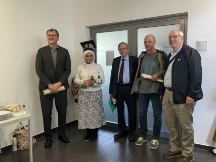 Towards entry "Congratulations to ElShaimaa Darwish on the Successful Completion of Her PhD"